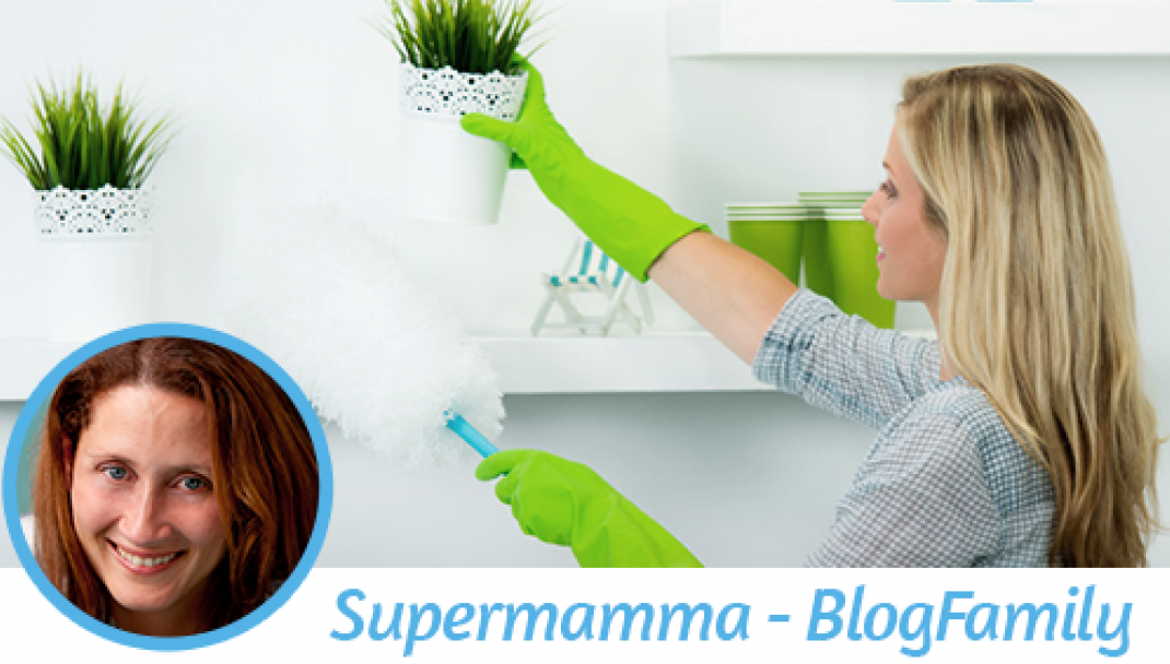 Supermamma e le pulizie di casa